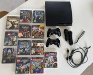 PS3 konsol + spel