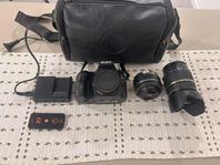 Sony Alpha 57 (+ Tillbehör)