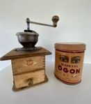 KAKAOBURK, Mazetti ögon och KAFFEKVARN.