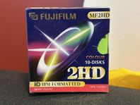Fujifilm 2HD 3,5" Floppy Disketter - 10-pack