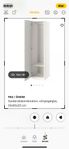 två IKEA PAX-garderober 2 cm) p.g.a.. flytt