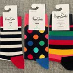 3 Par Happy Socks för barn - 4-6 år.