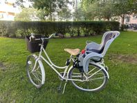 Stålhästen med cykelsits