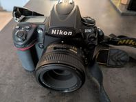 Nikon D700 med 50mm 1.8 G