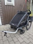 Thule Chariot Sport 2 Double i mycket bra skick