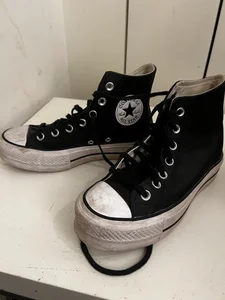 Converse Svart läder 