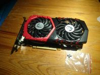 grafikkort MSI GeForce GTX 1050 GAMING 2G , lätt modifierat