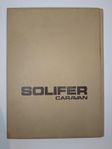 ORIGINAL Solifer Caravan plastmapp 80-tal