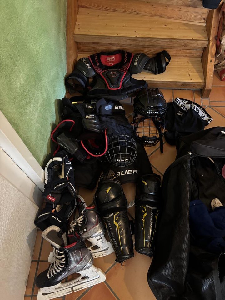 hockey utrustning