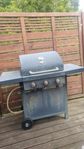 Grill med gasoltub