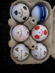 6 pack eller 10 pack unika golfbollar