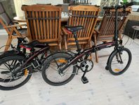 2 st. hopfällbara cyklar 20” Asaklitt