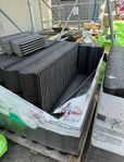 3x pall / Benders Palema 2‑kupiga betongtakpannor