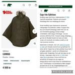 Fjällräven LUHKKA poncho