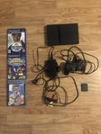 Defekt PS2 Slim och 3 spel