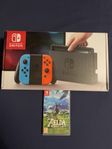 Nintendo Switch + Zelda spel