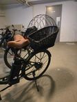 Cykelkorg till pakethållare för hund/katt 8kg