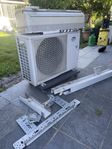 Panasonic Luftvärmepump komplett med Gas!