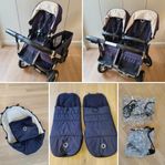 Bugaboo Donkey inkl 2 åkpåsar & regnskydd