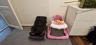 lära gå stol och babysitter 