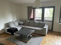 Soffa med soffbord