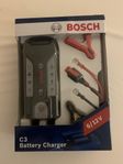 Bosch C3 Batteriladdare – 6V/12V Oanvänd i org. förpackn