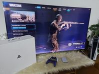 PS5 Standard Disc - 2 kontroll - 2 TB extern hårddisk