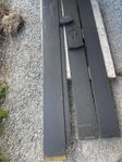Stålkanter i Corten 20 meter