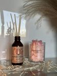 doftset / ljus och diffusor/ present set
