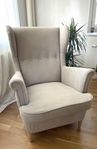 IKEA fåtölj Strandmon beige
