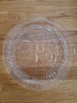Glasfat Pukebergs glasbruk vintage