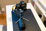 Nikon Z50 med två objektiv