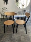 2st MATSTOL EK/SVART
