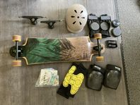Longboard Landyachtz Switchblade + Tillbehör