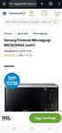Samsung Fristående Mikrovågsugn MS23K3515AS (rostfri)
