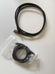 2st usb-c kablar, 1,5m (aldrig använda)