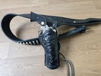 Replika Western revolver med hölster