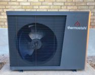 Luft/vattenvärmepump 17 kw Vedpanna pellets alloljebrännar