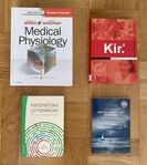 Kurslitteratur (medicin, kirurgi, matematik, rättshaveri)