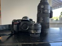 Nikon D610 + 2 st kvalitativa objektiv