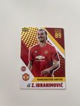 Zlatan Ibrahimović. Fotball card collection.