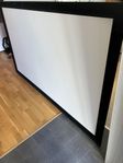Projektorduk 90” – tygbeklädd stålram
