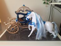 häst och vagn, barbie