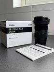 Sigma 28–70mm f2.8 DG DN – kompakt proffszoom i toppskic