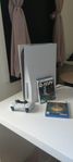 PS5 disc edition med kontroll och två spel 