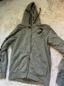 Gasp Hoodie Militärgrön Largw