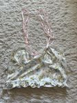 blommig crop top