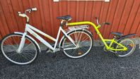 portkodcykel med påhängscykel