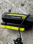 laddare till Ryobi med batteri!