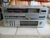 JVC. R-K10 Förstärkare. KD-D10 Kassettdäck. Tuning trasig